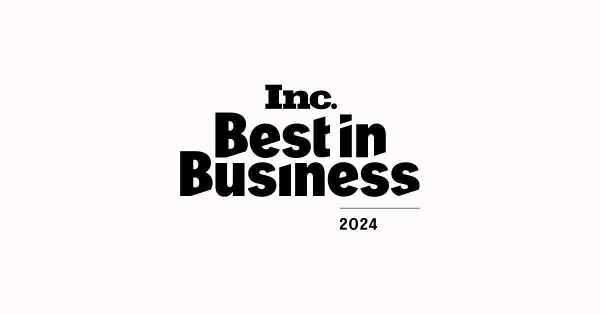 Inc. Best in Business 2024 award logo
