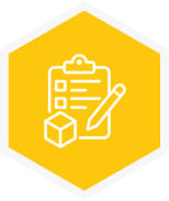 Inventory receiving checklist icon, hover state