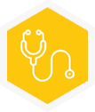 Healthcare benefit icon, hover state