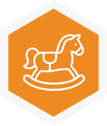 Family and parental leave benefit icon