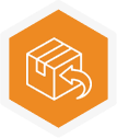 Returns processing icon