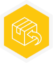 Returns processing icon, hover state