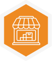 Retail storefront icon
