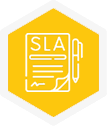 SLA icon, hover state