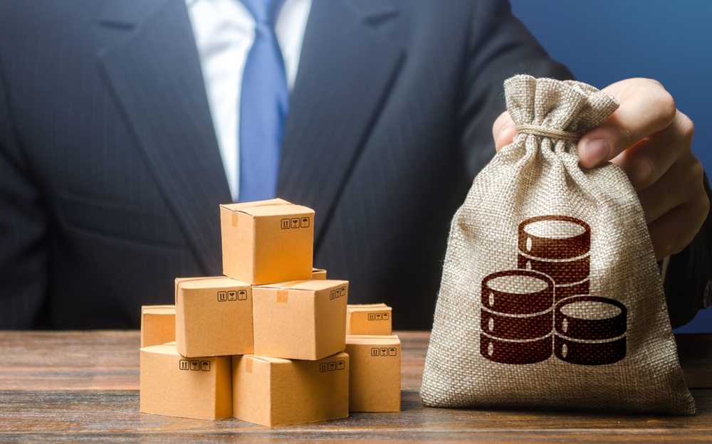 Businessman offers a contract for trade. Business negotiations, presented opportunities, and deals are struck