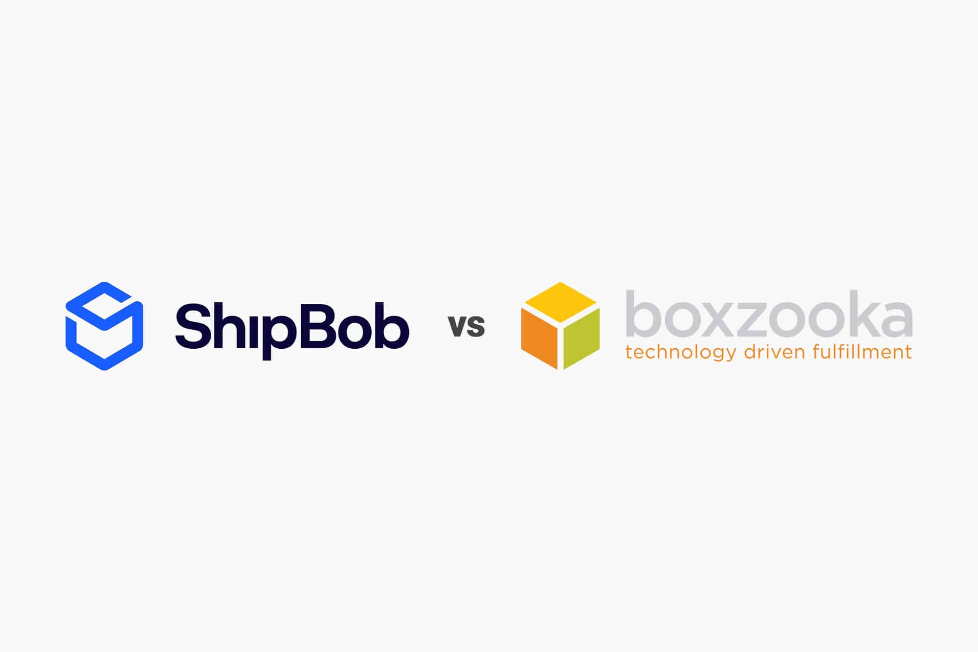 ShipBob vs Boxzooka